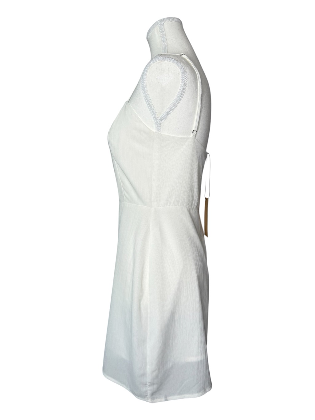|Nwt| Sisterhood White Square Neck Cami Mini Dress Size M — image 3 of 8